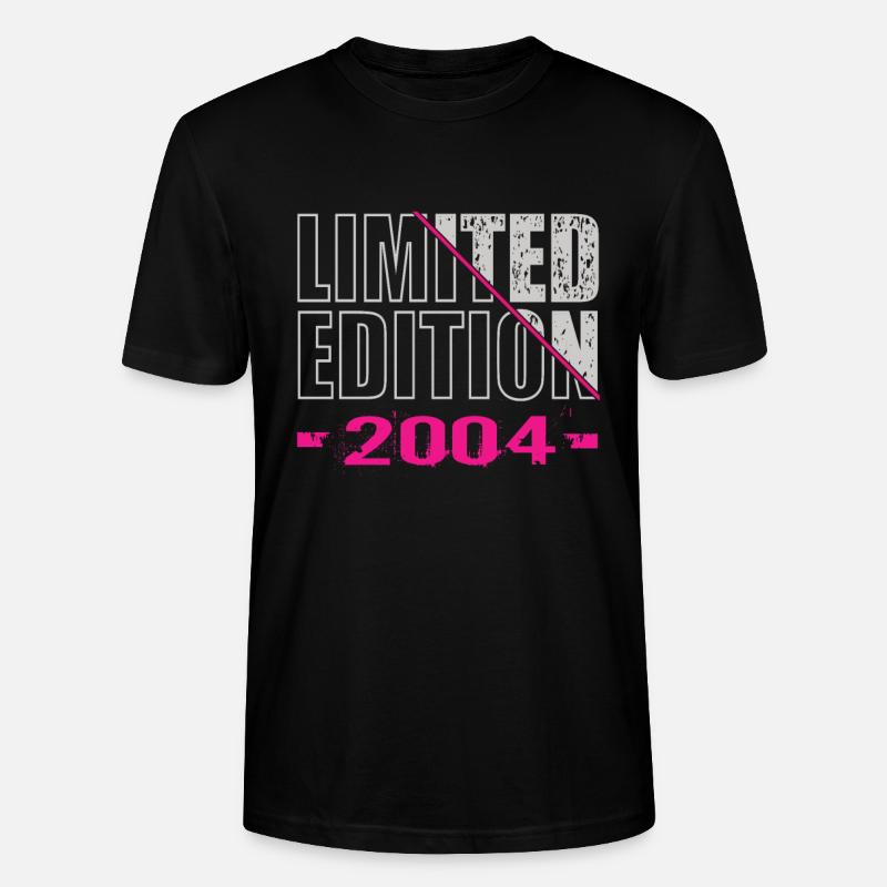 Édition limitée 2004 - T-shirt bio CRAFTER Stanley Stella Unisexe - noir