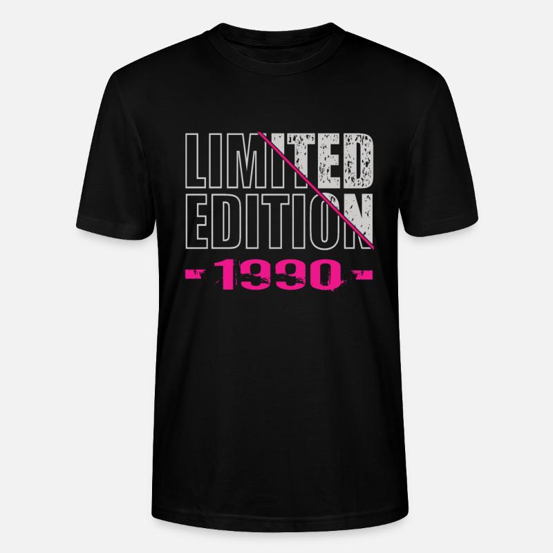 Édition limitée 1990 - T-shirt bio CRAFTER Stanley Stella Unisexe - noir