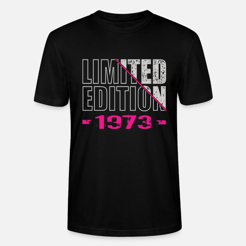 Édition limitée 1973 - T-shirt bio CRAFTER Stanley Stella Unisexe - noir