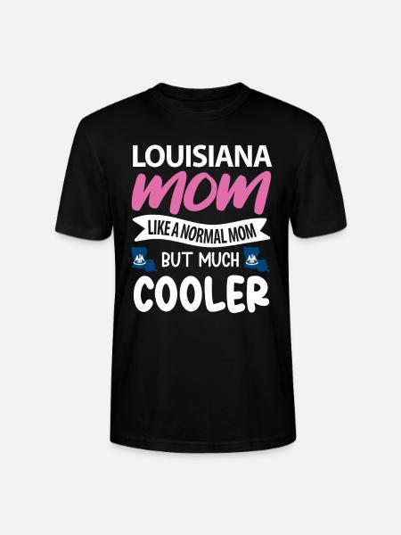 Louisiana mutter geschenk - Stanley/Stella Unisex Bio-T-Shirt CRAFTER - Schwarz