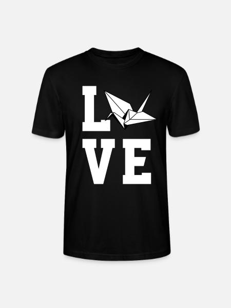 Cher Origami - T-shirt bio CRAFTER Stanley Stella Unisexe - noir