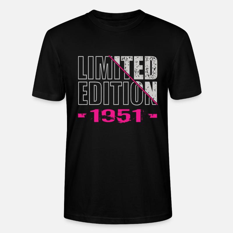 Édition limitée 1951 - T-shirt bio CRAFTER Stanley Stella Unisexe - noir