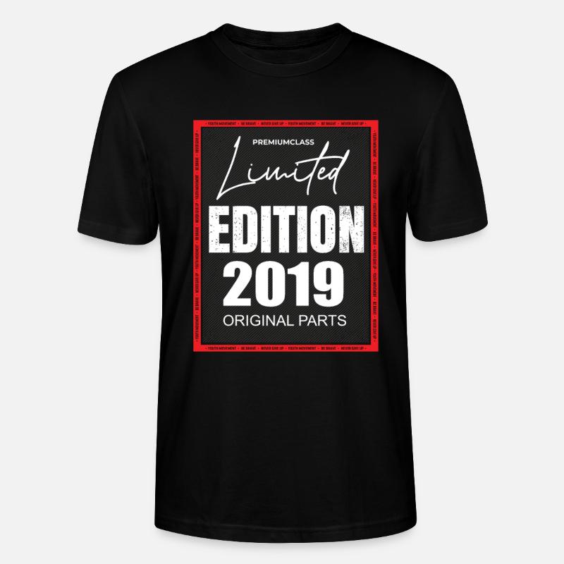 Édition limitée 2019 - T-shirt bio CRAFTER Stanley Stella Unisexe - noir