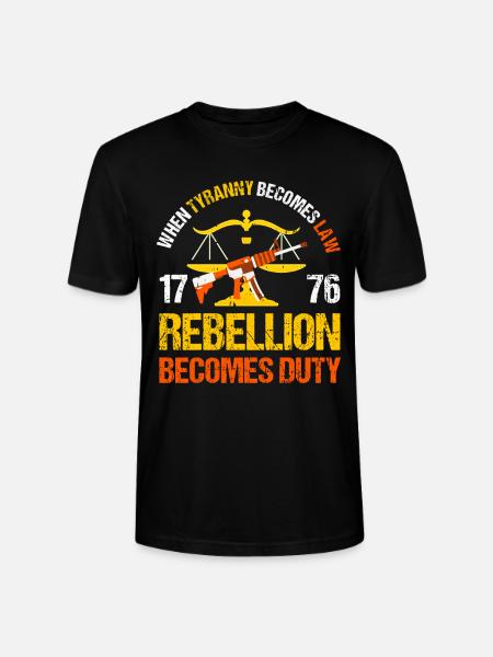 Thomas Jefferson - Stanley/Stella Unisex Bio-T-Shirt CRAFTER - Schwarz