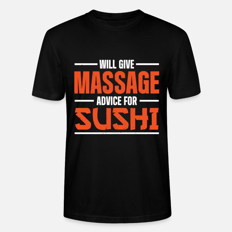 Massage Therapist - Stanley/Stella Unisex Bio-T-Shirt CRAFTER - Schwarz