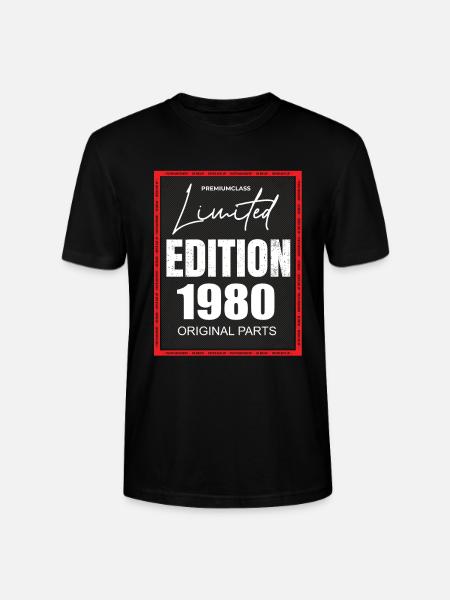 Édition limitée 1980 - T-shirt bio CRAFTER Stanley Stella Unisexe - noir