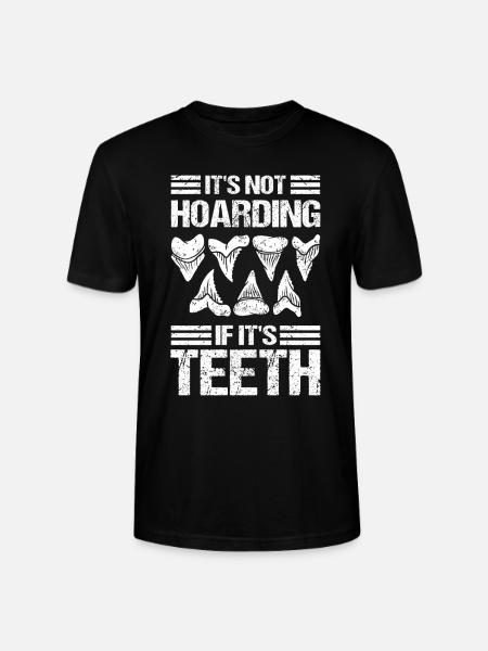 Haizahn Sammlung Haifischzähne - Stanley/Stella Unisex Bio-T-Shirt CRAFTER - Schwarz