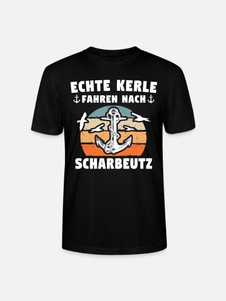 Scharbeutz Sprüche Scharbeutzer - Stanley/Stella Unisex Bio-T-Shirt CRAFTER - Schwarz