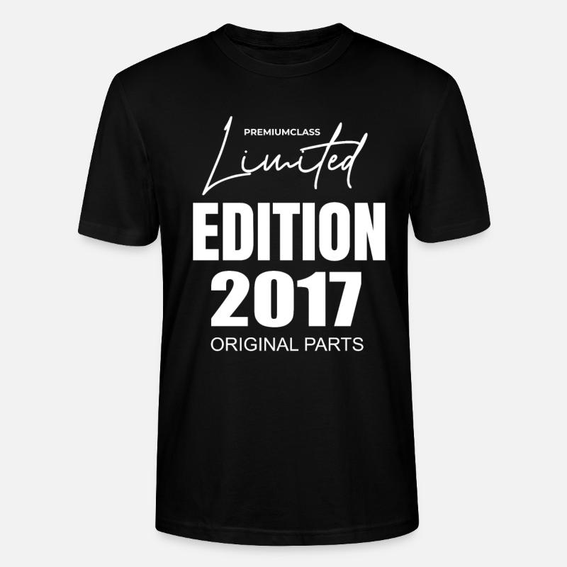 Édition limitée 2017 - T-shirt bio CRAFTER Stanley Stella Unisexe - noir
