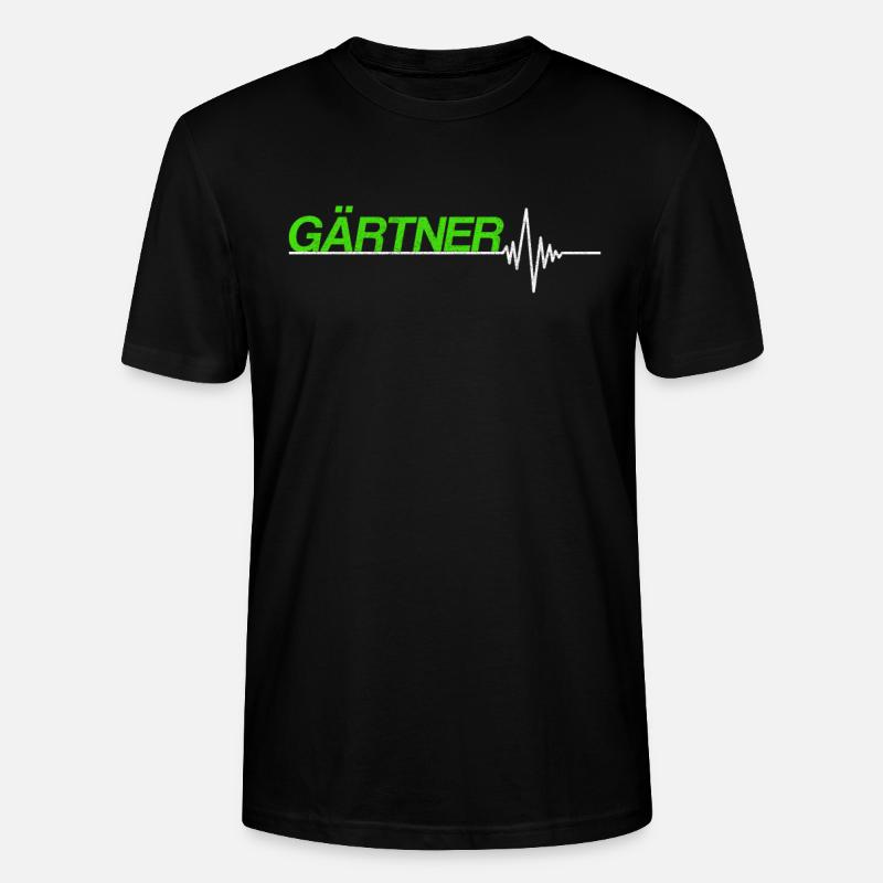 Gärtner - Stanley/Stella Unisex Bio-T-Shirt CRAFTER - Schwarz