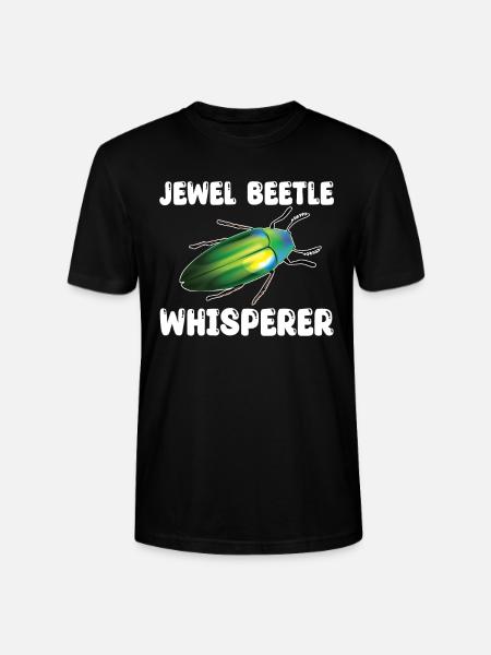 Magnificent Beetle Whisperer - Stanley/Stella CRAFTER Unisex Organic T-Shirt - black