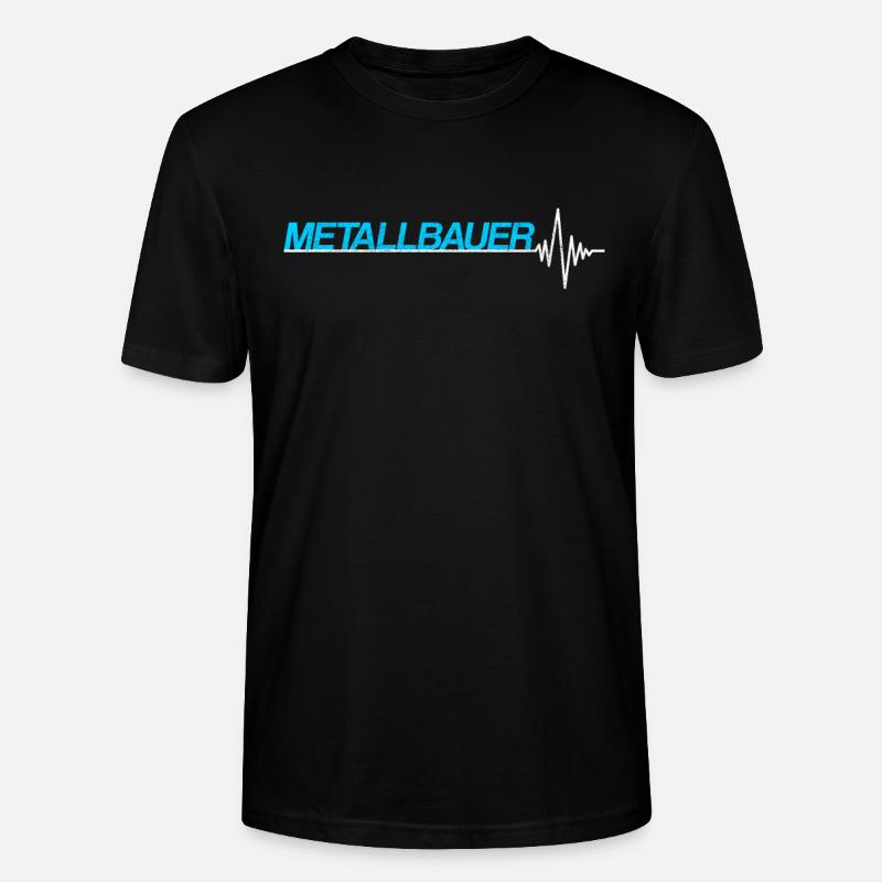 Metallbauer - Stanley/Stella Unisex Bio-T-Shirt CRAFTER - Schwarz