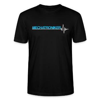 Mechatroniker - Stanley/Stella Unisex Bio-T-Shirt CRAFTER - Schwarz - Vorne - Alina (178cm) & Michal (187cm)