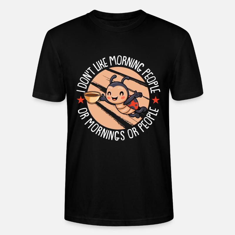 Ladybug Modschegiebchen Mariechenkäfer - T-shirt bio CRAFTER Stanley Stella Unisexe - noir