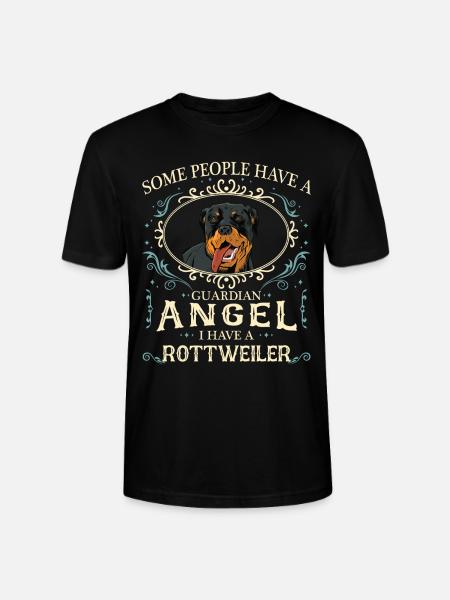 Rottweiler Dog - Stanley/Stella CRAFTER Unisex Organic T-Shirt - black