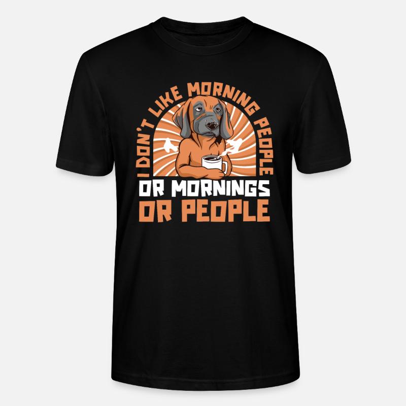 Deutsche Dogge Hund - Stanley/Stella Unisex Bio-T-Shirt CRAFTER - Schwarz