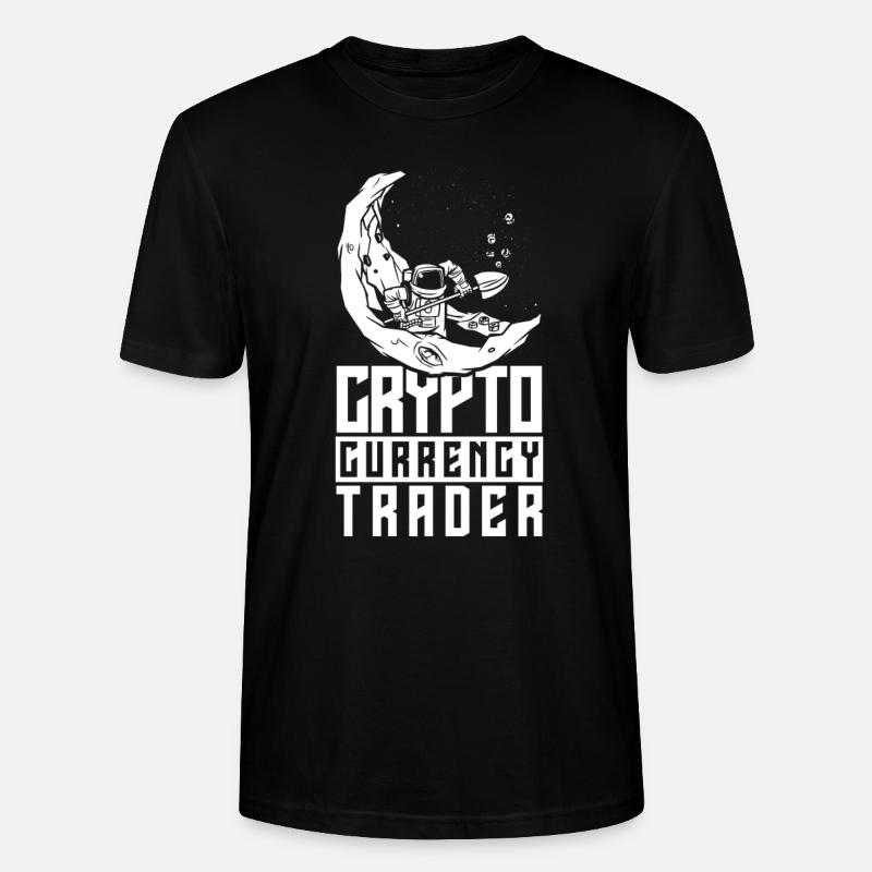 Cryptocurrency Trader Trader Crypto Crypto - Stanley/Stella CRAFTER Unisex Organic T-Shirt - black