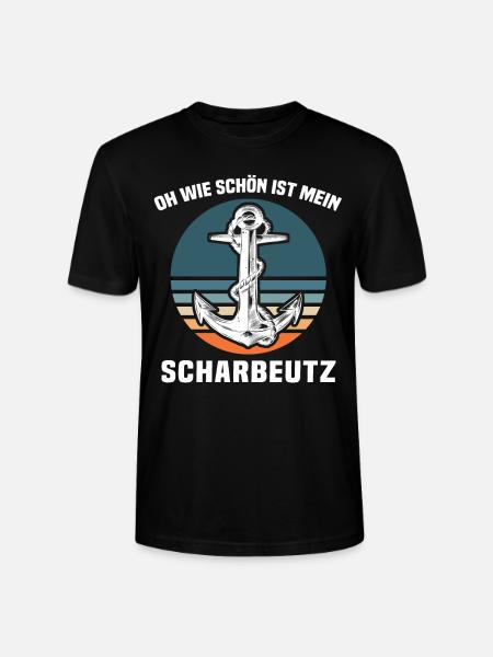 Scharbeutz Ostsee Scharbeutzer Urlaub - Stanley/Stella Unisex Bio-T-Shirt CRAFTER - Schwarz