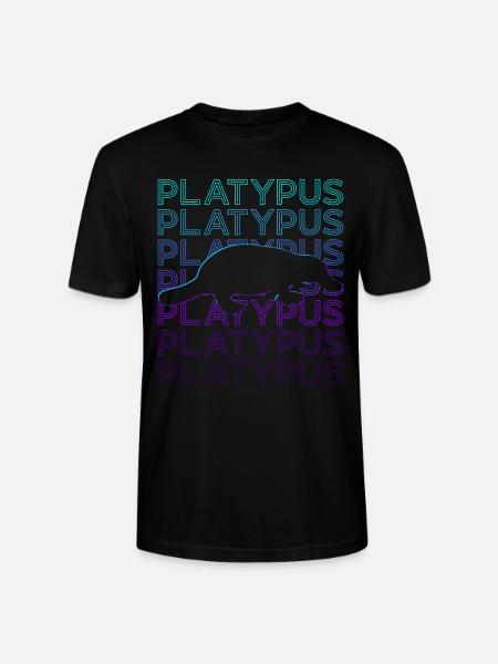 Ornithorynque Rétro - T-shirt bio CRAFTER Stanley Stella Unisexe - noir