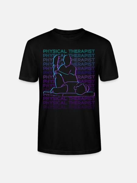 Physiotherapist Physiotherapist - Stanley/Stella CRAFTER Unisex Organic T-Shirt - black