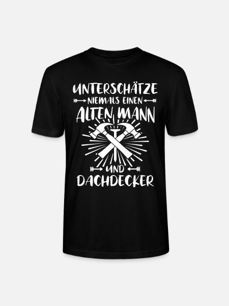 Dachdecker - Stanley/Stella Unisex Bio-T-Shirt CRAFTER - Schwarz