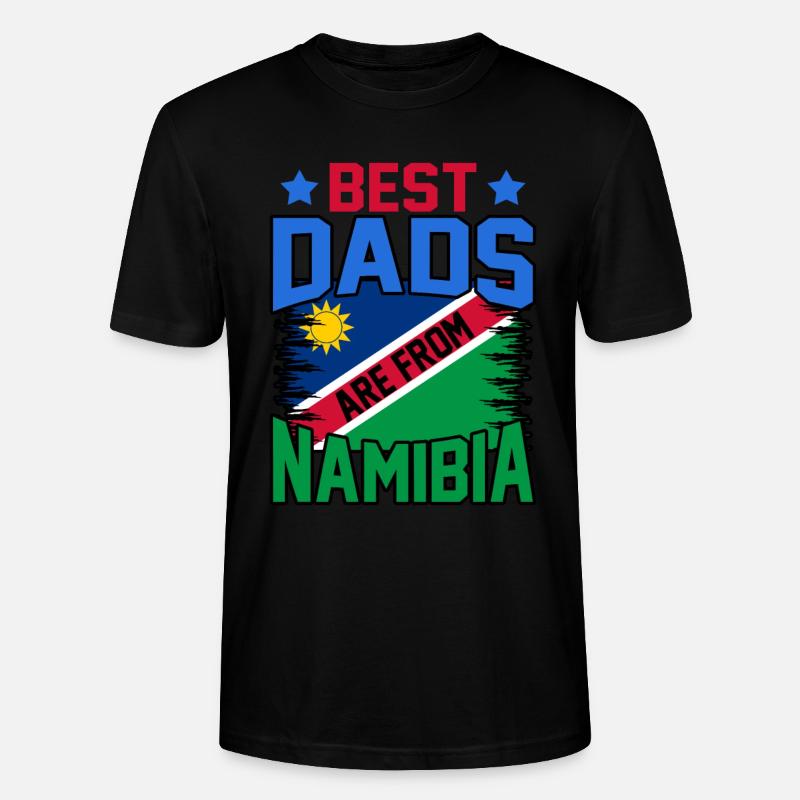 Namibia - Stanley/Stella Unisex Bio-T-Shirt CRAFTER - Schwarz