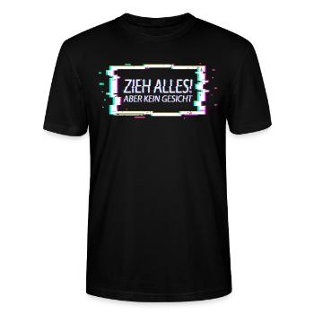 Techno Musik - Stanley/Stella Unisex Bio-T-Shirt CRAFTER - Schwarz - Vorne - Alina (178cm) & Michal (187cm)