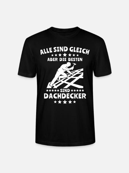 Dachdecker - Stanley/Stella Unisex Bio-T-Shirt CRAFTER - Schwarz