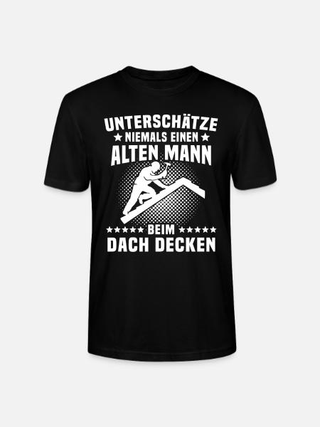 Dachdecker - Stanley/Stella Unisex Bio-T-Shirt CRAFTER - Schwarz