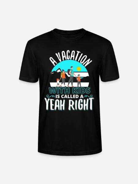 Vacation Family Vacation Family Trips - Stanley/Stella CRAFTER Unisex Organic T-Shirt - black