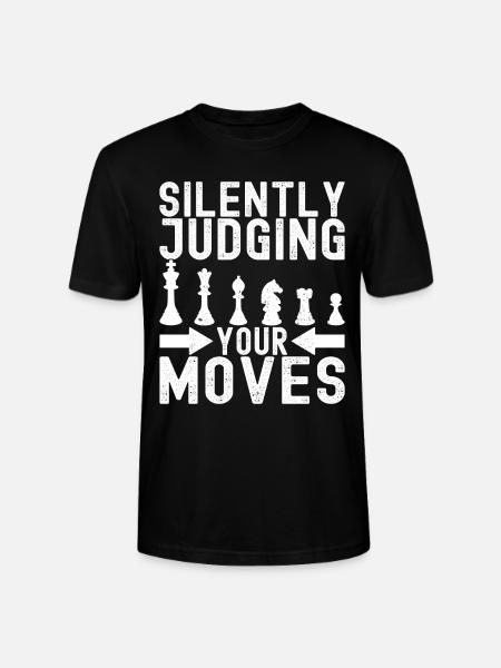 Chess Chess Players - Stanley/Stella CRAFTER Unisex Organic T-Shirt - black