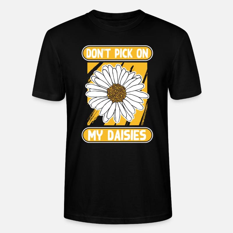 Hobbygärtner Garten Gärtner Gänseblume - Stanley/Stella Unisex Bio-T-Shirt CRAFTER - Schwarz