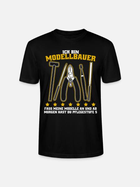 Modellbau Tabletop Modellbauer - Stanley/Stella Unisex Bio-T-Shirt CRAFTER - Schwarz