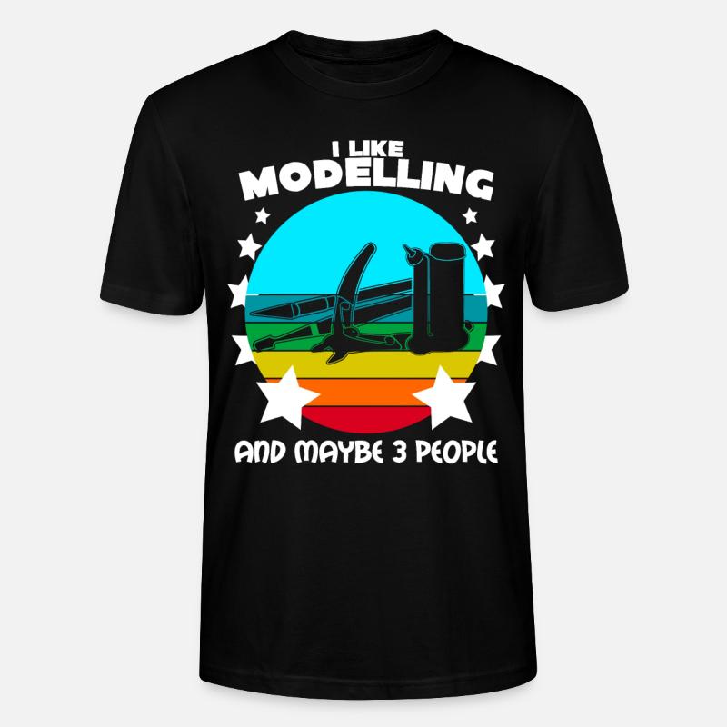 Modellbau Witz Tabletop Modellbauer - T-shirt bio CRAFTER Stanley Stella Unisexe - noir