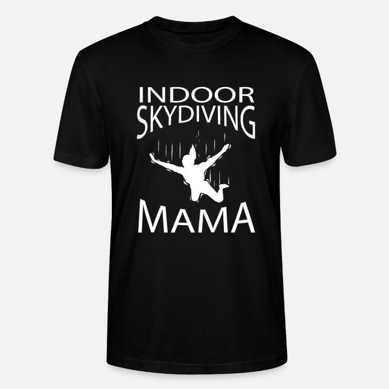 Indoor-Skydiving - Stanley/Stella Unisex Bio-T-Shirt CRAFTER - Schwarz