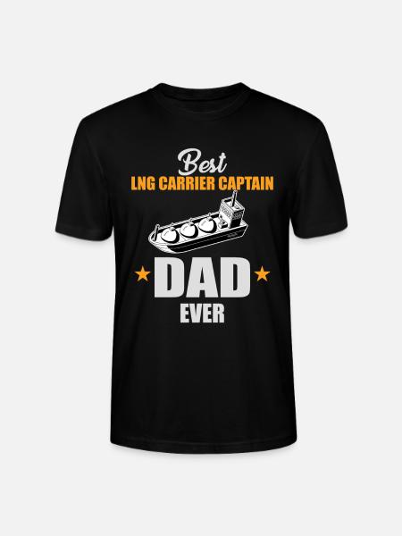 Méthanier Capitaine Papa - T-shirt bio CRAFTER Stanley Stella Unisexe - noir