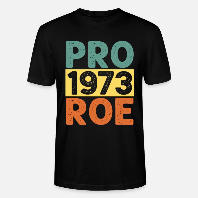 Pro 1973 Roe - T-shirt bio CRAFTER Stanley Stella Unisexe - noir
