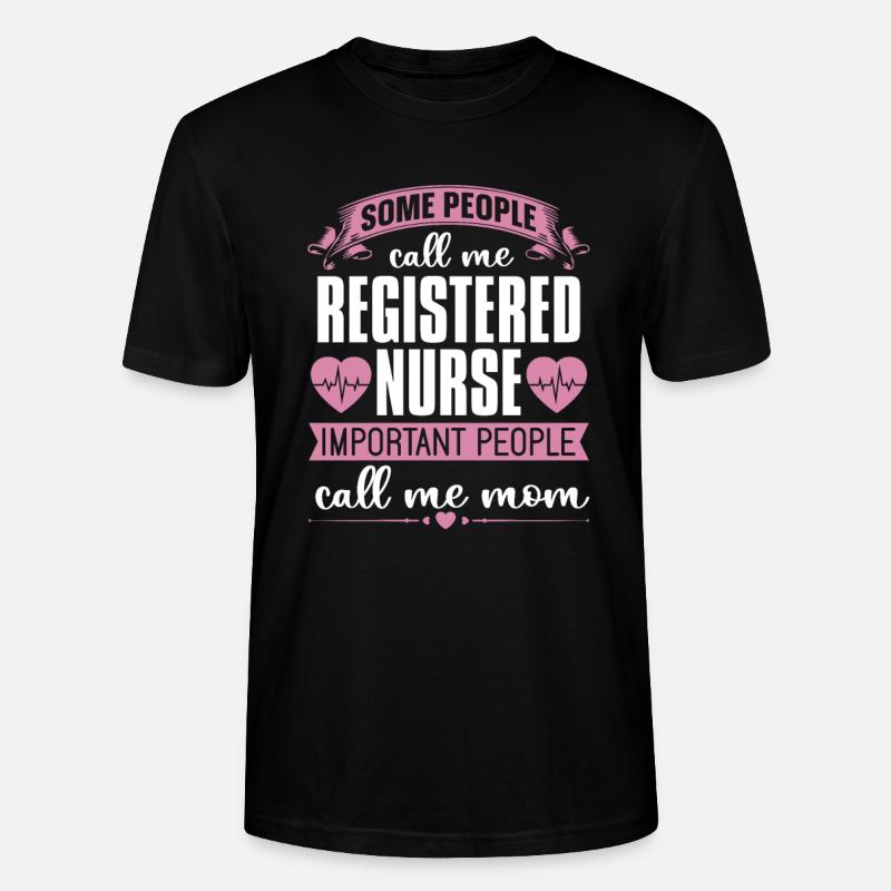 Infirmier - T-shirt bio CRAFTER Stanley Stella Unisexe - noir