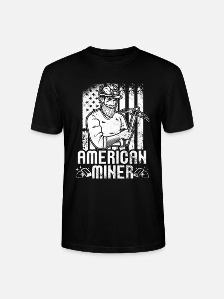 Gold Mining Gold Mine - Stanley/Stella CRAFTER Unisex Organic T-Shirt - black