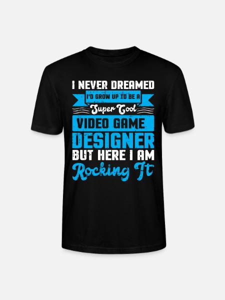 Video Game Designer - Stanley/Stella Unisex Bio-T-Shirt CRAFTER - Schwarz