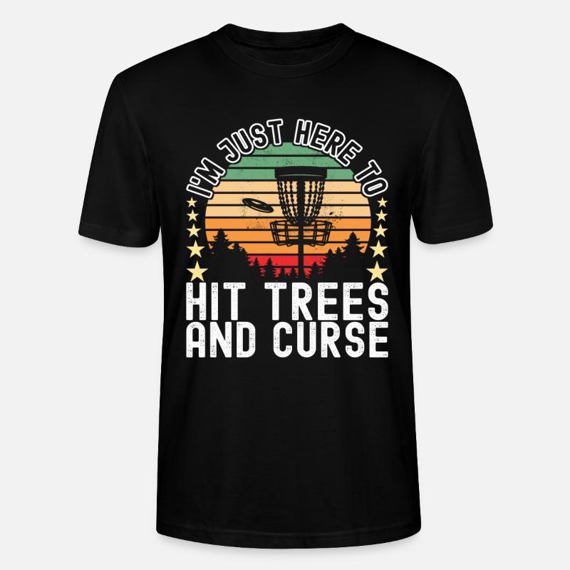 Disc Golf Disc Golfer - Stanley/Stella Unisex Bio-T-Shirt CRAFTER - Schwarz