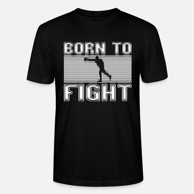 Boxen - Stanley/Stella Unisex Bio-T-Shirt CRAFTER - Schwarz