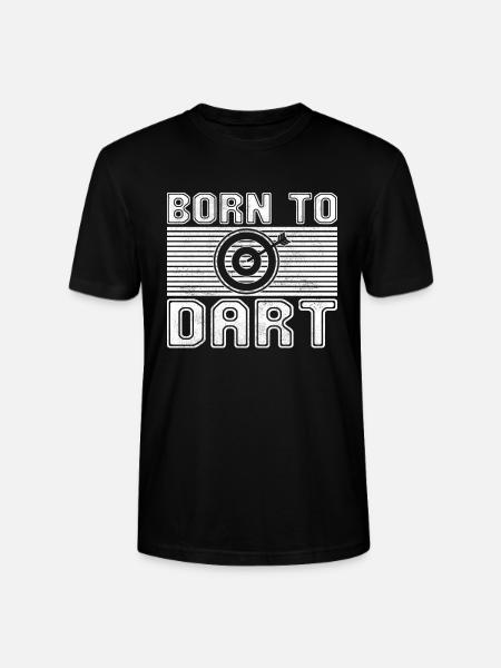 Darts - Stanley/Stella CRAFTER Unisex Organic T-Shirt - black