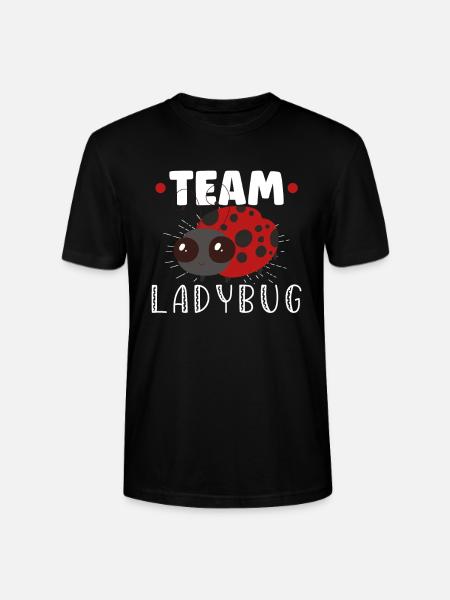 Ladybug Ladybug Entomology Insects - Stanley/Stella CRAFTER Unisex Organic T-Shirt - black