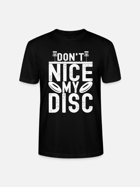 Disc Golf Disc Golfer - Stanley/Stella CRAFTER Unisex Organic T-Shirt - black