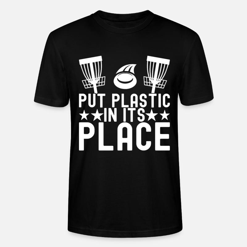 Disc Golf Disc Golfer - Stanley/Stella Unisex Bio-T-Shirt CRAFTER - Schwarz
