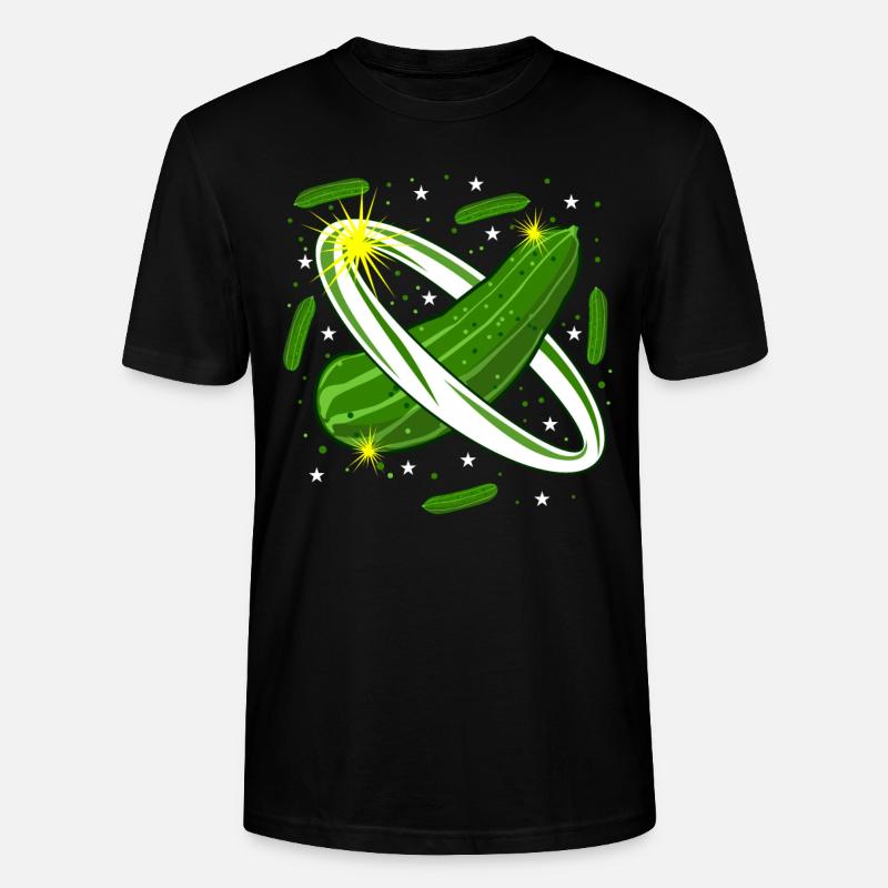 Espace concombre Concombres - T-shirt bio CRAFTER Stanley Stella Unisexe - noir