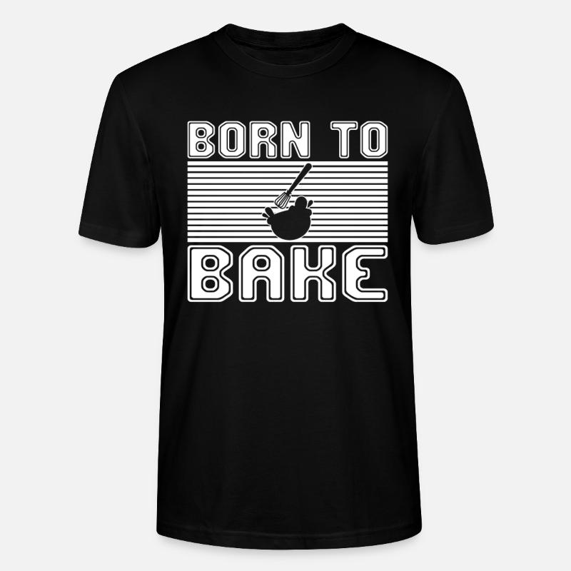 Backen - Stanley/Stella Unisex Bio-T-Shirt CRAFTER - Schwarz
