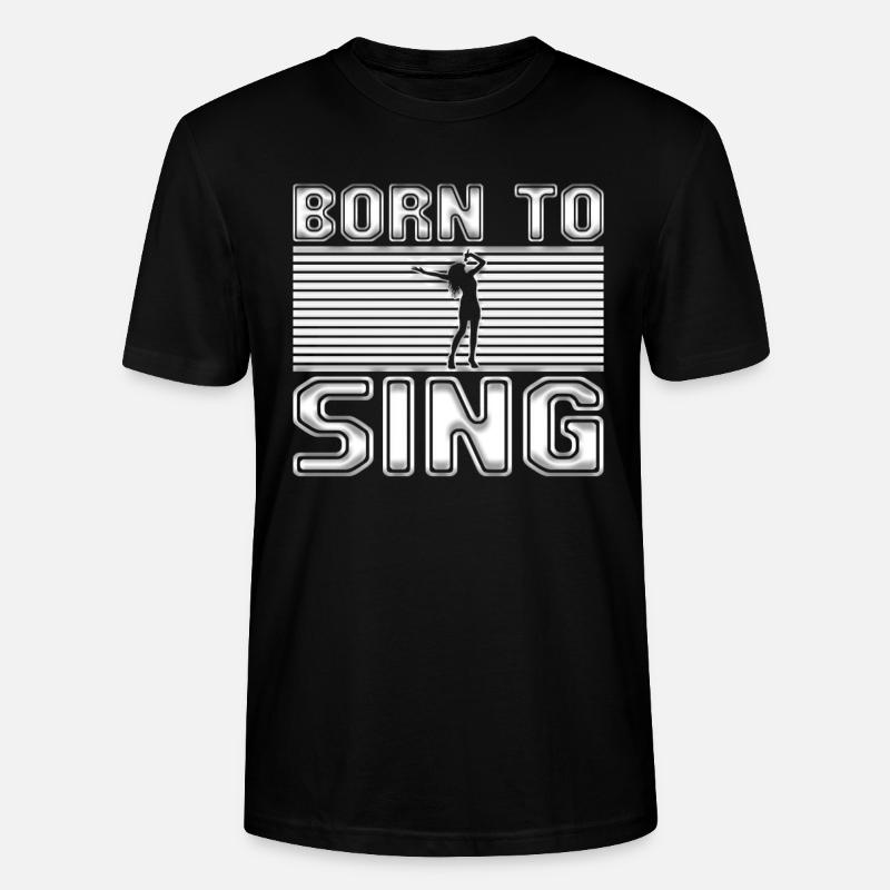 Singen - Stanley/Stella Unisex Bio-T-Shirt CRAFTER - Schwarz