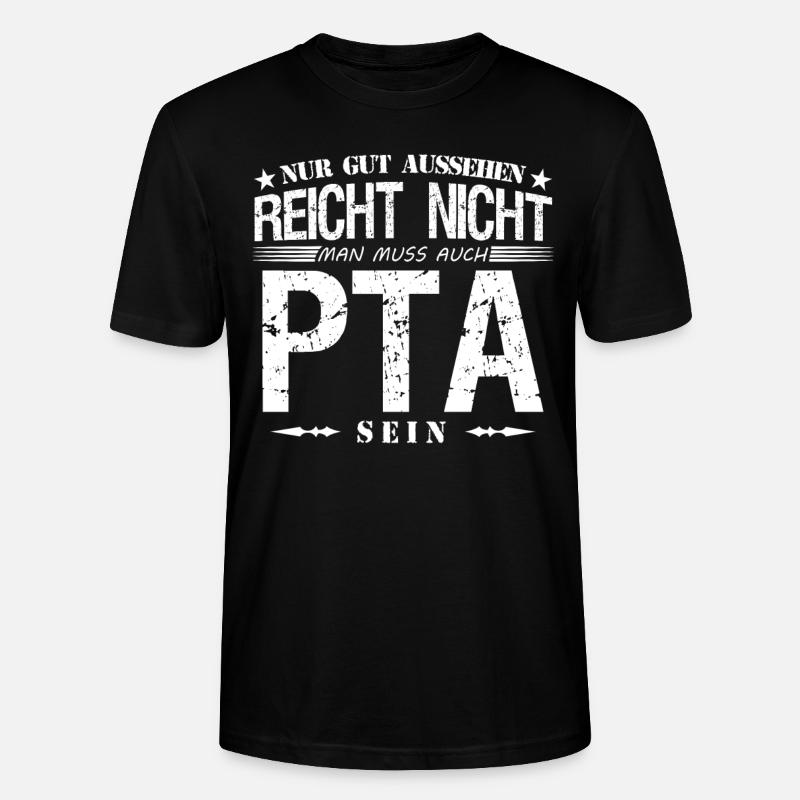 Pharmazeutisch-technische Assistentin - Stanley/Stella Unisex Bio-T-Shirt CRAFTER - Schwarz